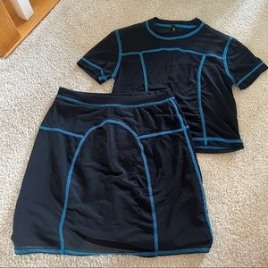 Urban Outfitters 2 Piece Mesh Set